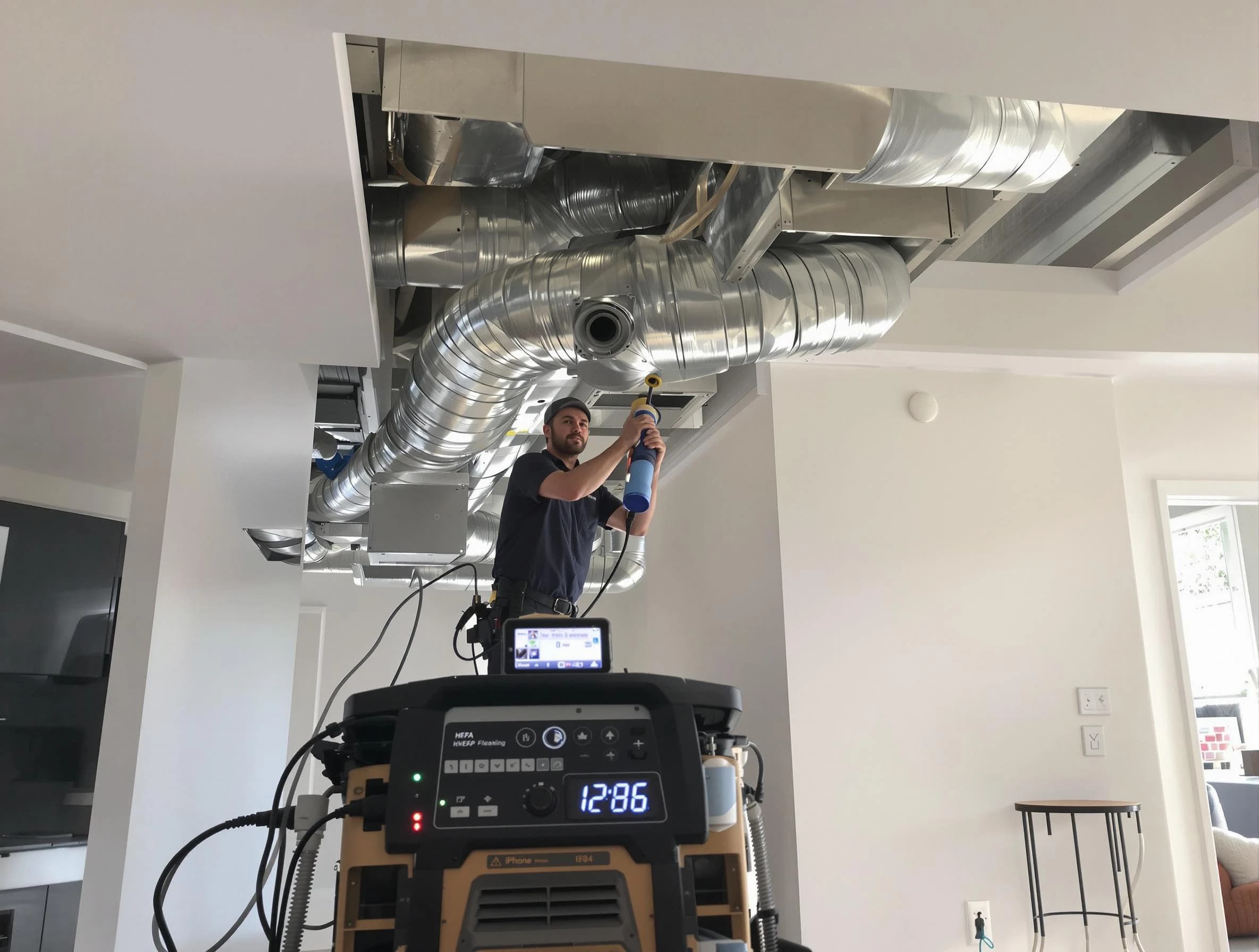 Advanced pure air duct cleaning by Forest Hills Air Duct Cleaning in Forest Hills