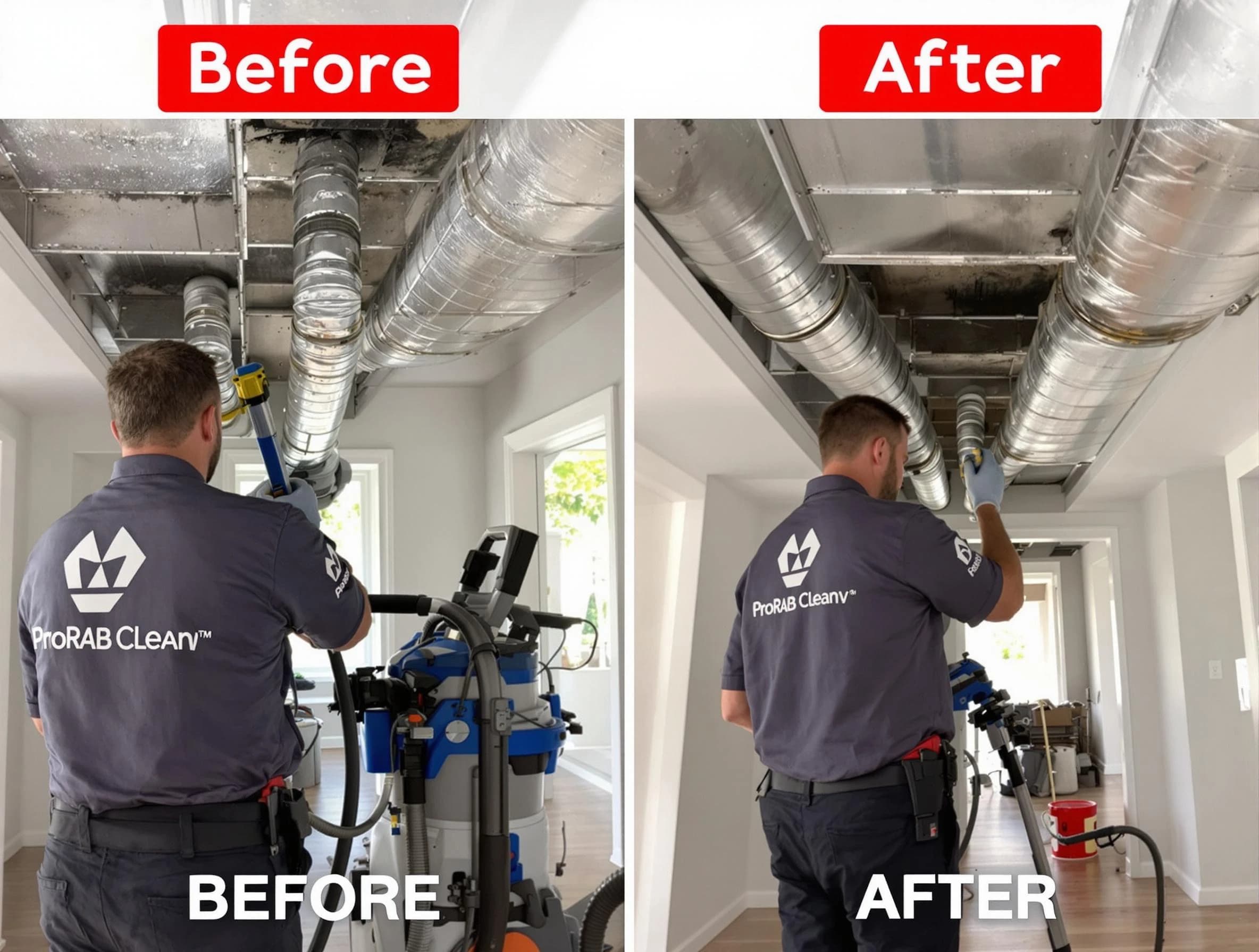 Forest Hills Air Duct Cleaning expert performing thorough residential duct cleaning in a Forest Hills home