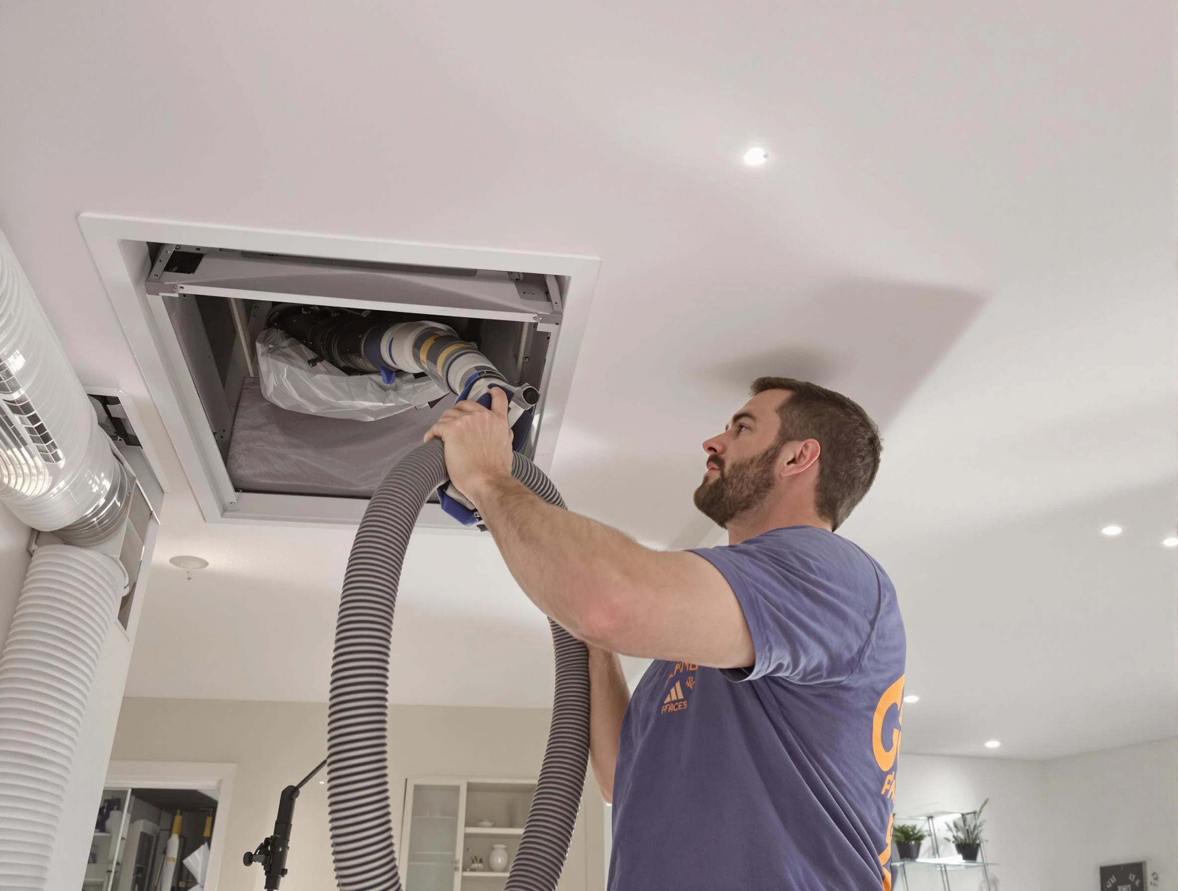 Precision indoor duct cleaning by Forest Hills Air Duct Cleaning in Forest Hills