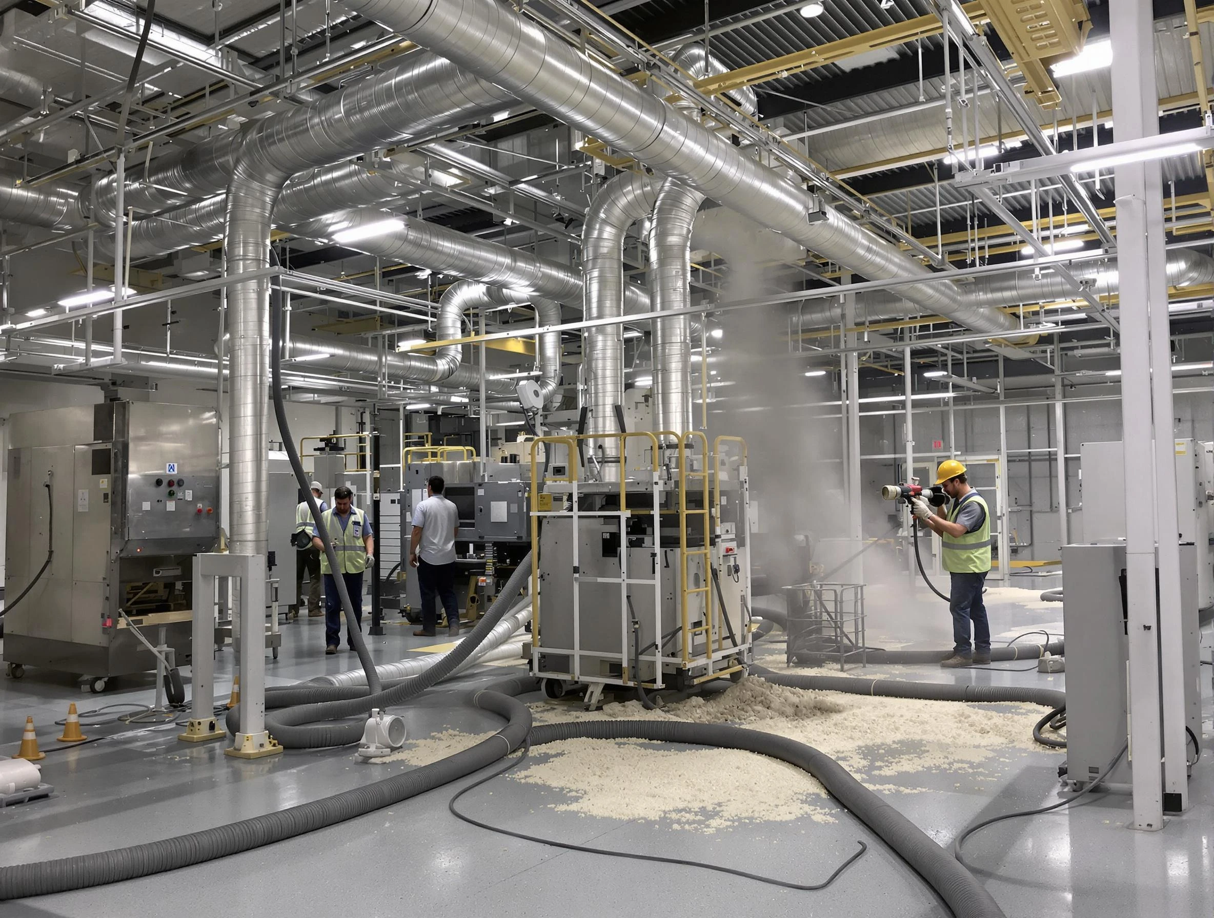 Heavy-duty industrial duct cleaning by Forest Hills Air Duct Cleaning in Forest Hills