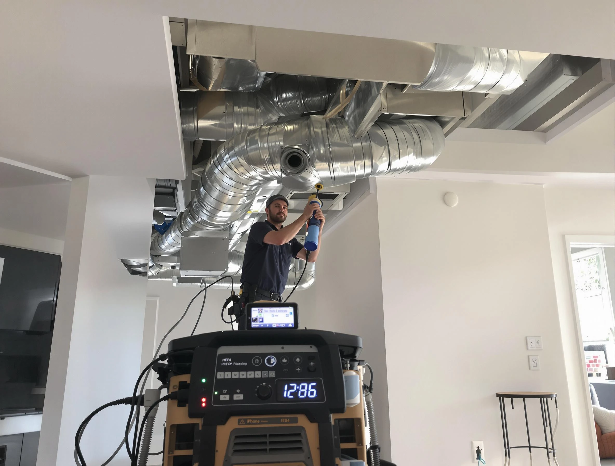 Advanced pure air duct cleaning by Forest Hills Air Duct Cleaning in Forest Hills